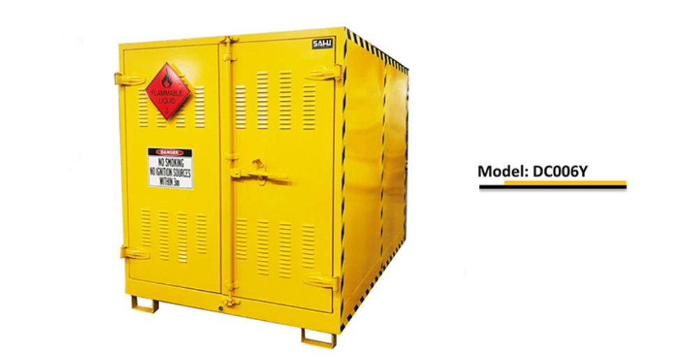 Details of Outdoor Oil Drum Cabinet DC0006Y