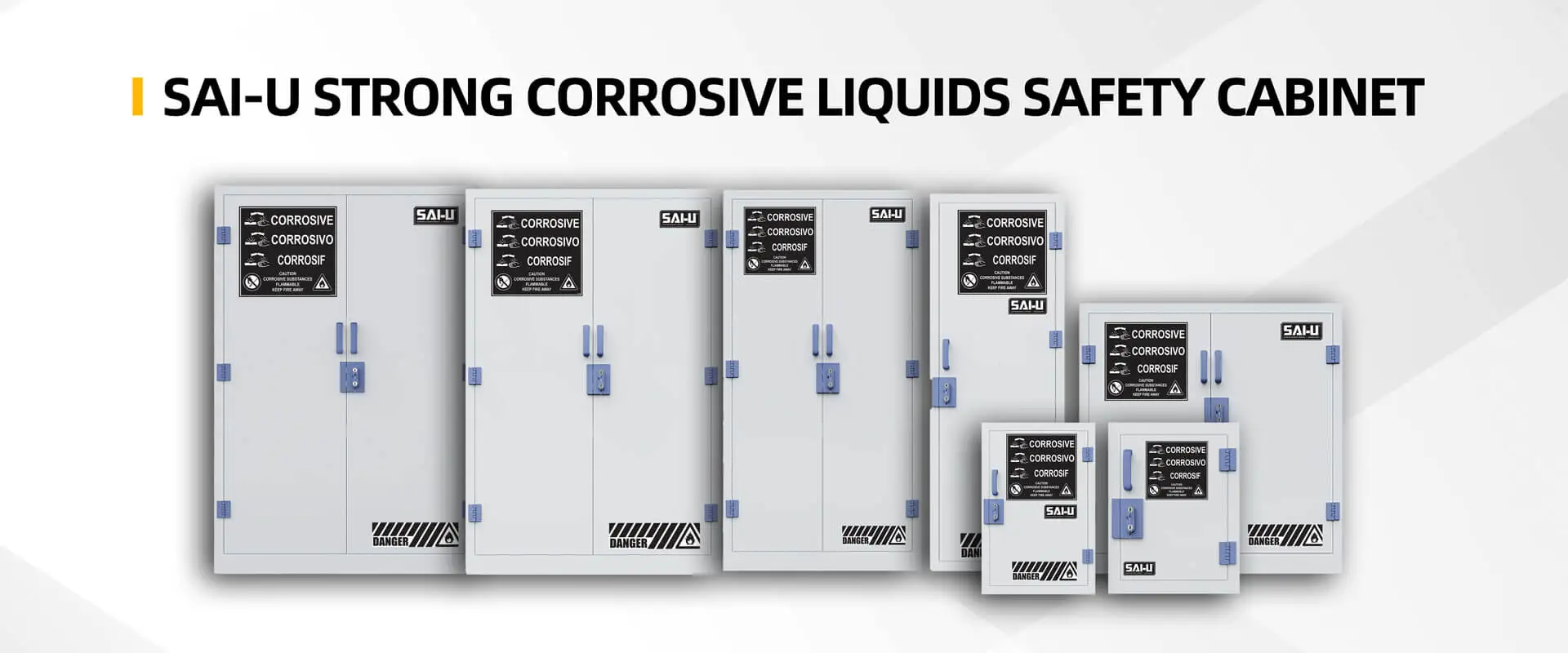 강력한 부식 저장 캐비닛