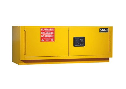 강한 산과 기지를 저장하는 방법?